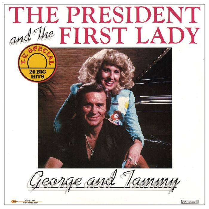 JONES,GEORGE & TAMMY WYNETTE - PRESIDENT & THE FIRST LADY