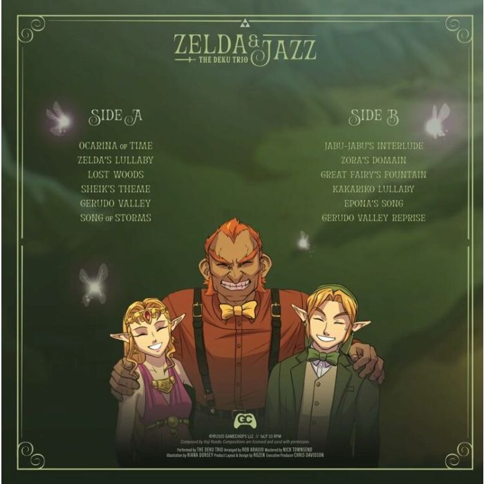 The Deku Trio - Zelda & Jazz Coffeehouse Tribute to Ocarina of Time (COLOR LP)