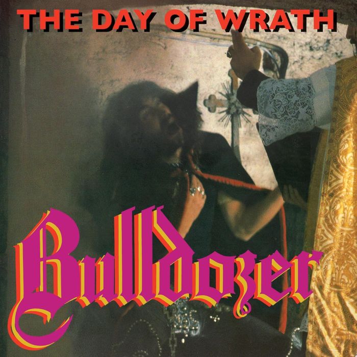 BULLDOZER - DAY OF WRATH (YELLOW W/HOT PINK SP VINYL)
