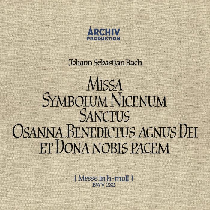 MUNCHENER BACH-ORCHESTER & KARL RICHTER - BACH: MASS IN B MINOR, BWV 232 (THE ORIGINAL SOURCE SERIES) (180G