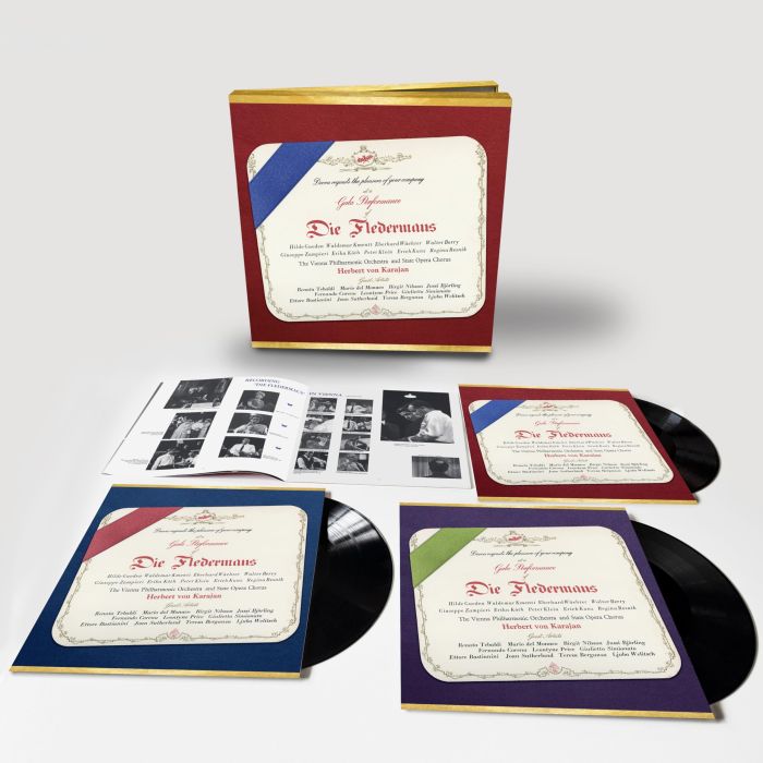 WIENER PHILHARMONIKER & HERBERT VON KARAJAN - STRAUSS: DIE FLEDERMAUS (180G)