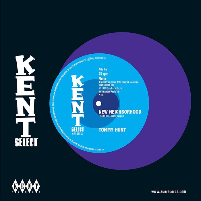 TOMMY HUNT - NEW NEIGHBORHOOD / I'M LONELY FOR YOU