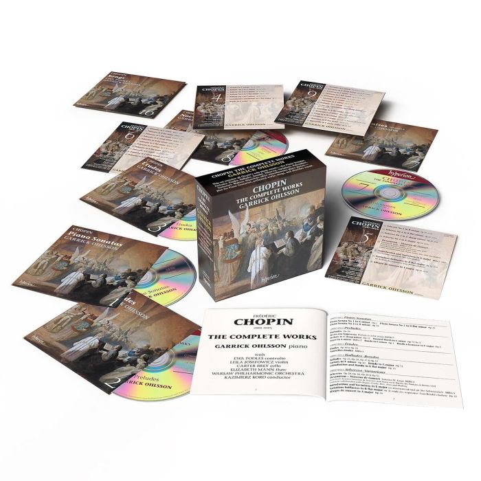 GARRICK OHLSSON - GARRICK OHLSSON: CHOPIN - THE COMPLETE WORKS (LIMITED EDITION/CD