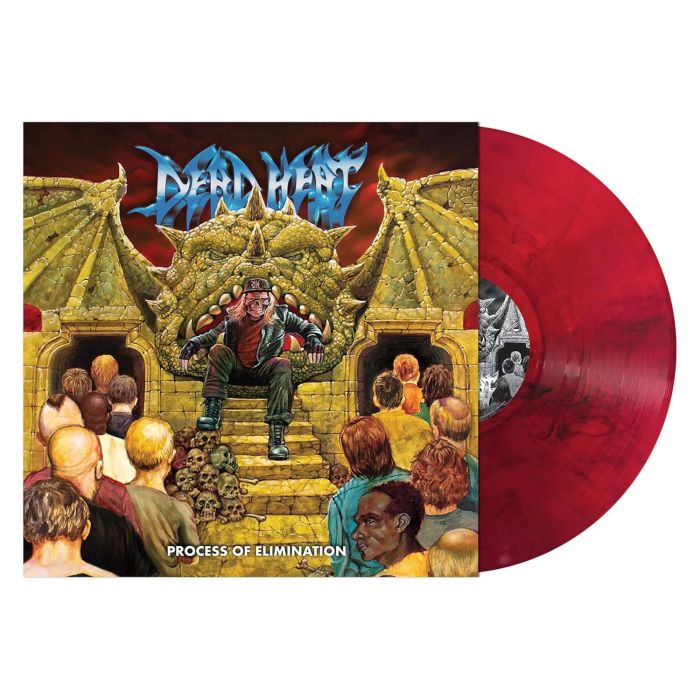 DEAD HEAT - PROCESS OF ELIMINATION (RED BLACK MARBLE VINYL)