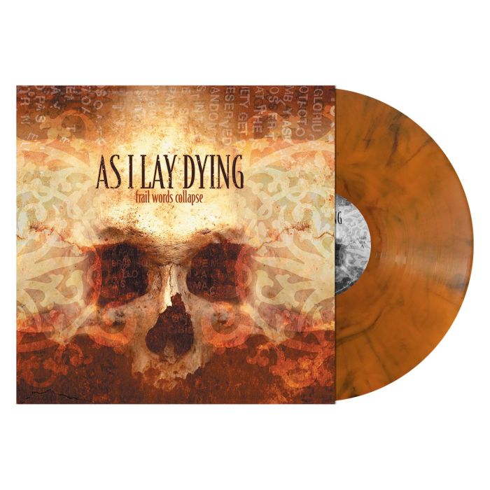 AS I LAY DYING - FRAIL WORDS COLLAPSE (ORANGE SMOKE VINYL)