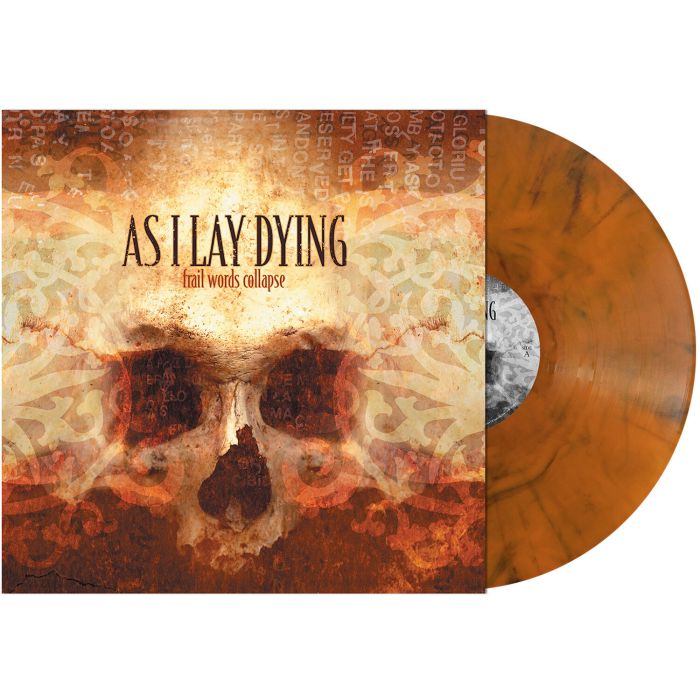 AS I LAY DYING - FRAIL WORDS COLLAPSE (ORANGE SMOKE VINYL)