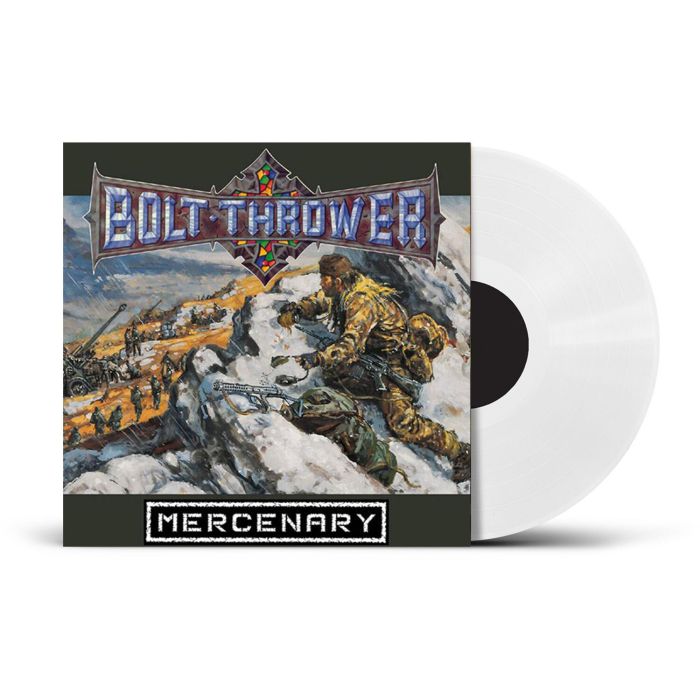 BOLT THROWER - MERCENARY (WHITE VINYL)