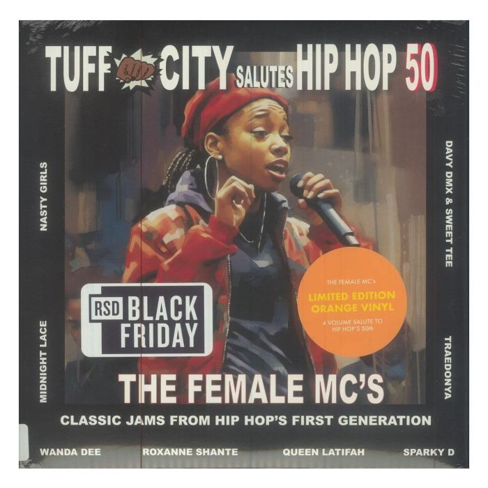 VARIOUS ARTISTS - TUFF CITY SALUTES HIP HOP 50: THE FEMALE MC'S (HALF RED/HALF ORAN