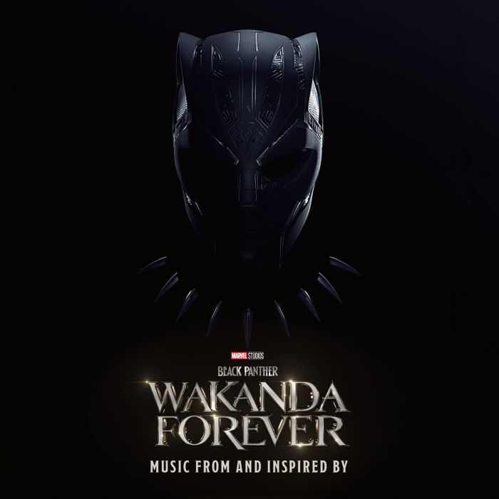 VARIOUS ARTISTS - BLACK PANTHER: WAKANDA FOREVER (BLACK ICED VINYL)