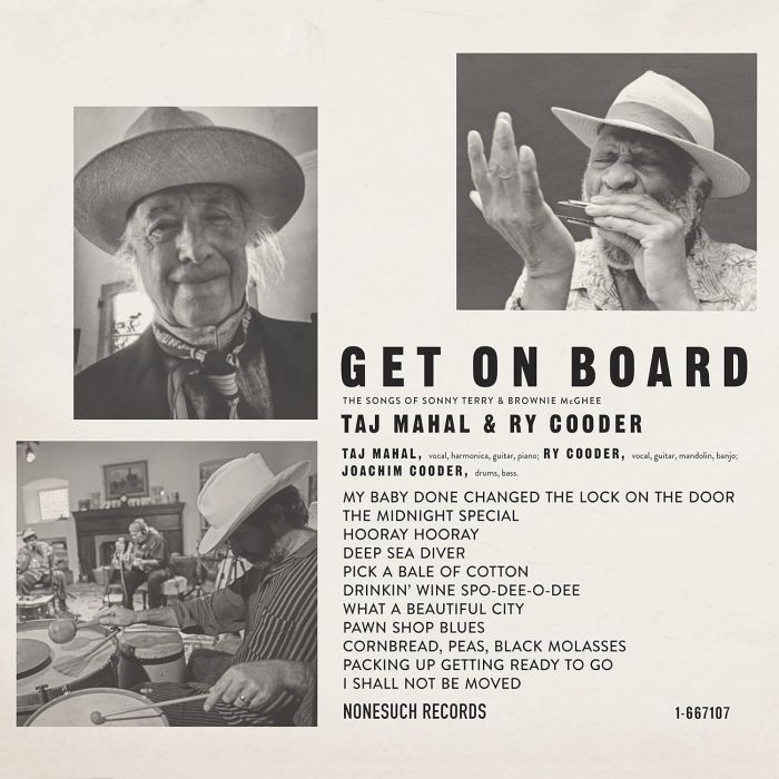 TAJ MAHAL & RY COODER - GET ON BOARD