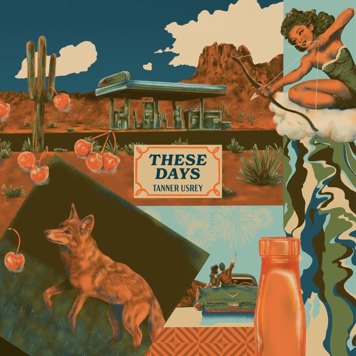 TANNER USREY - THESE DAYS (BLEND OF TRANSPARENT YELLOW & OPAQUE RED VINYL)