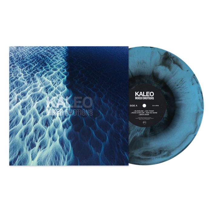 KALEO - MIXED EMOTIONS (BLUE & BLACK OPAQUE MARBLE VINYL)