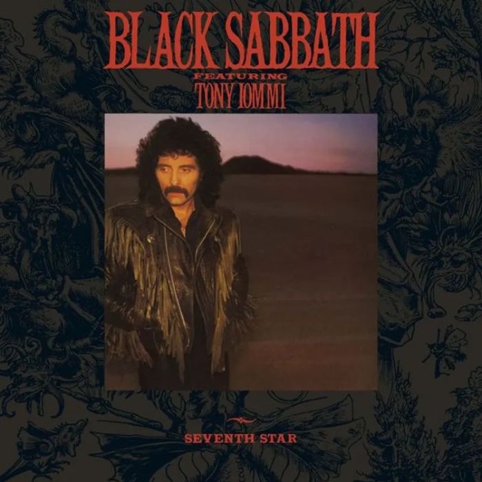 US) Black Sabbath featuring Tony Iommi - Seventh Star [LP] (Red & Black Vinyl, limited to 5400, indie-exclusive)