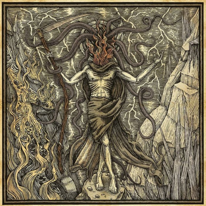 CORPUS CHRISTII - BITTER END OF OLD (RED/MUSTARD SWIRL W/BLACK SPLATTER VINYL)