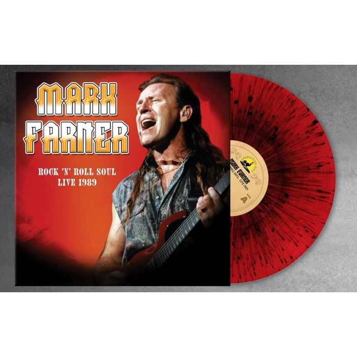 MARK FARNER - ROCK N ROLL SOUL: LIVE, AUGUST 20, 1989 (RED & BLACK SPLATTER VIN