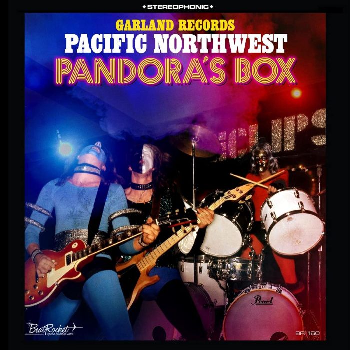 GARLAND RECORDS - PACIFIC NORTHWEST PANDORA'S BOX (BLUE VINYL)