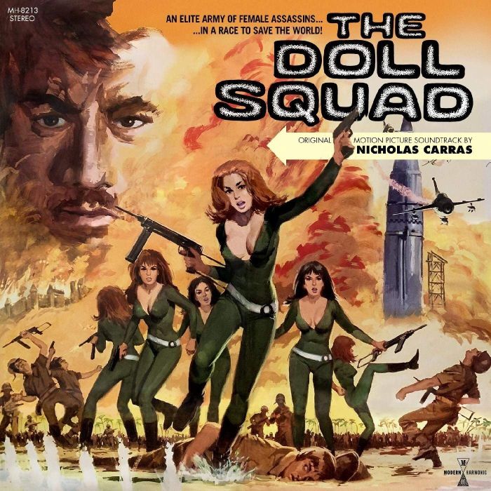 NICHOLAS CARRAS - DOLL SQUAD ORIGINAL MOTION PICTURE SOUNDTRACK (TRANSPARENT GREEN