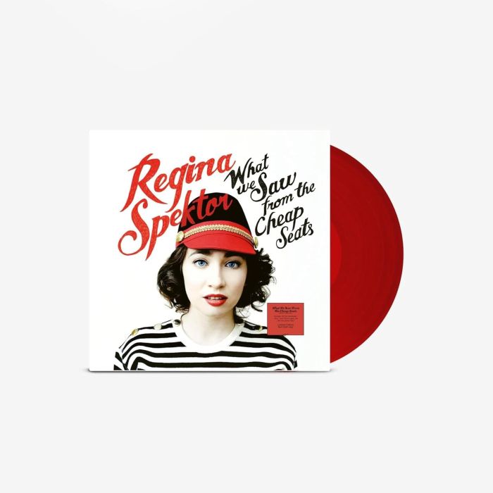 REGINA SPEKTOR - WHAT WE SAW FROM THE CHEAP SEATS (TRANSLUCENT RED VINYL)