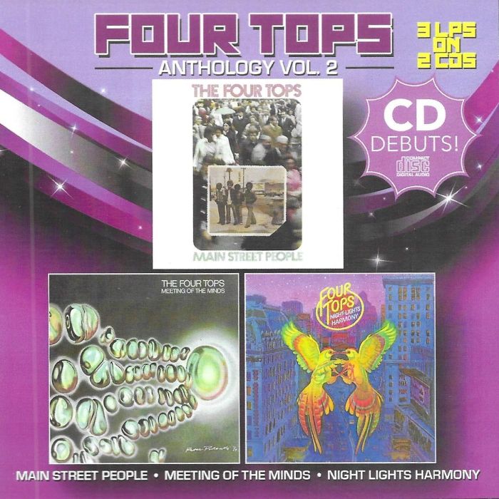 FOUR TOPS - ANTHOLOGY, VOL. 2-MAIN STREET PEOPLE-MEETING OF THE MINDS