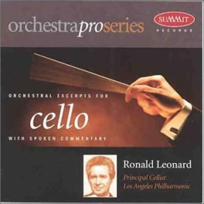 RONALD LEONARD - ORCHESTRAPRO: CELLO