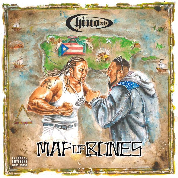 CHINO XL - MAP OF BONES
