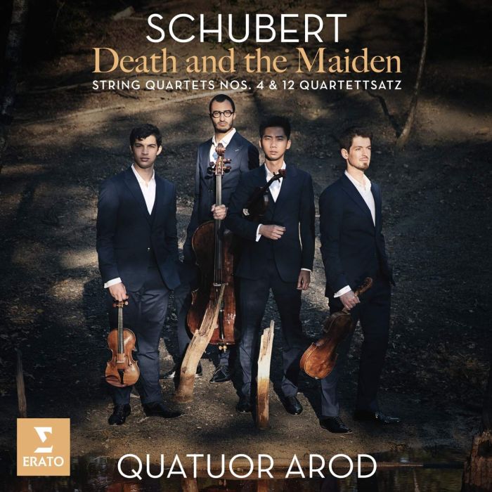 QUATUOR AROD - SCHUBERT: DEATH & THE MAIDEN STRING QUARTETS N. 4
