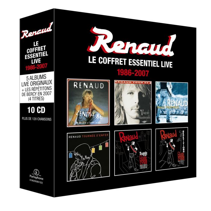 RENAUD - LIVE 1986-2007 (BOXSET)