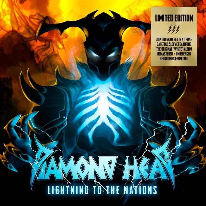 DIAMOND HEAD - LIGHTNING TO THE NATIONS (THE WHITE ALBUM) (REMASTERED 2021)