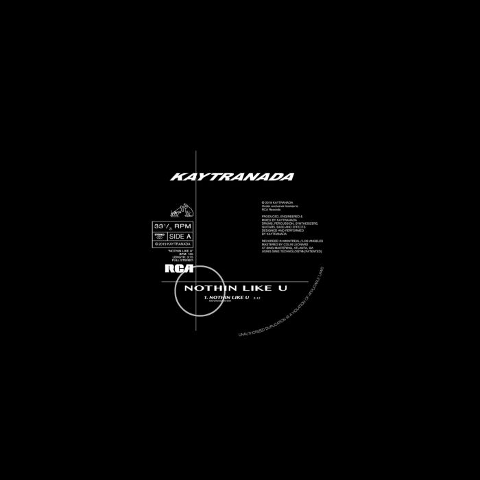 KAYTRANADA - NOTHIN LIKE U / CHANCES (150G VINYL/ DL)