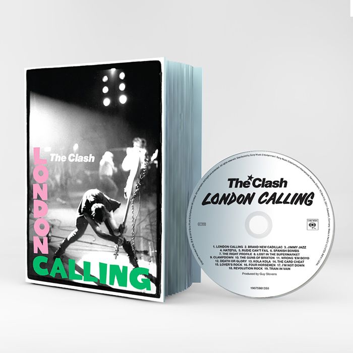 CLASH - LONDON CALLING: THE SCRAPBOOK (HARDBOOK WITH CD)