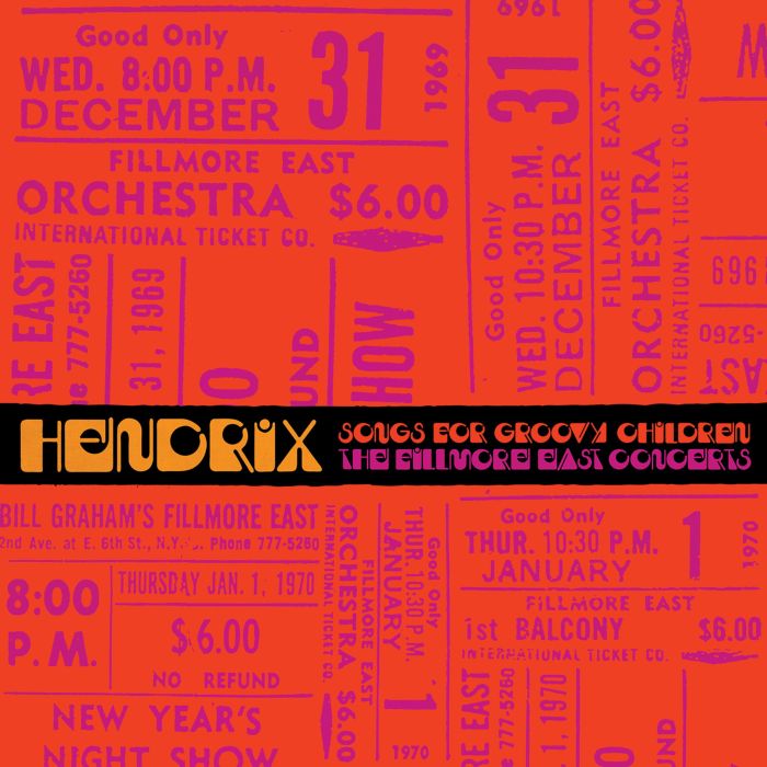 JIMI HENDRIX - SONGS FOR GROOVY CHILDREN: THE FILLMORE EAST CONCERTS