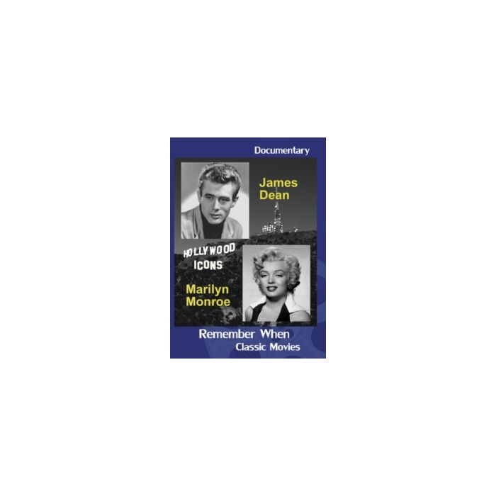 HOLLYWOOD ICONS - JAMES DEAN & MARILYN MONROE
