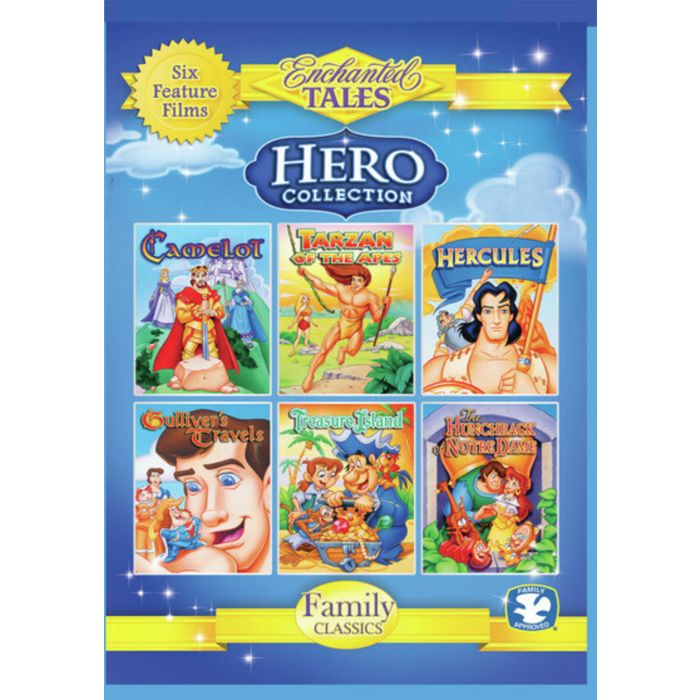 HERO COLLECTION: CAMELOT/TARZAN/HERCULES/GULLIVER'S TRAVELS/ - HERO COLLECTION: CAMELOT/TARZAN/HERCULES/GULLIVER'S TRAVELS/TREAS