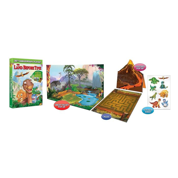LAND BEFORE TIME: 30TH ANNIVERSARY PLAYSET (5-MOVIE COLLECTI - LAND BEFORE TIME: 30TH ANNIVERSARY PLAYSET (5-MOVIE COLLECTION)