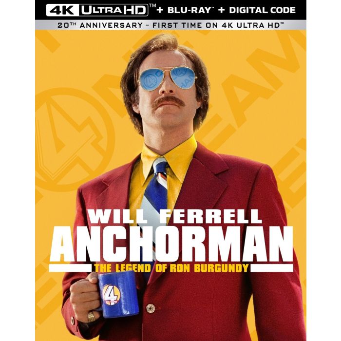 ANCHORMAN: THE LEGEND OF RON BURGUNDY (4K ULTRA HD)