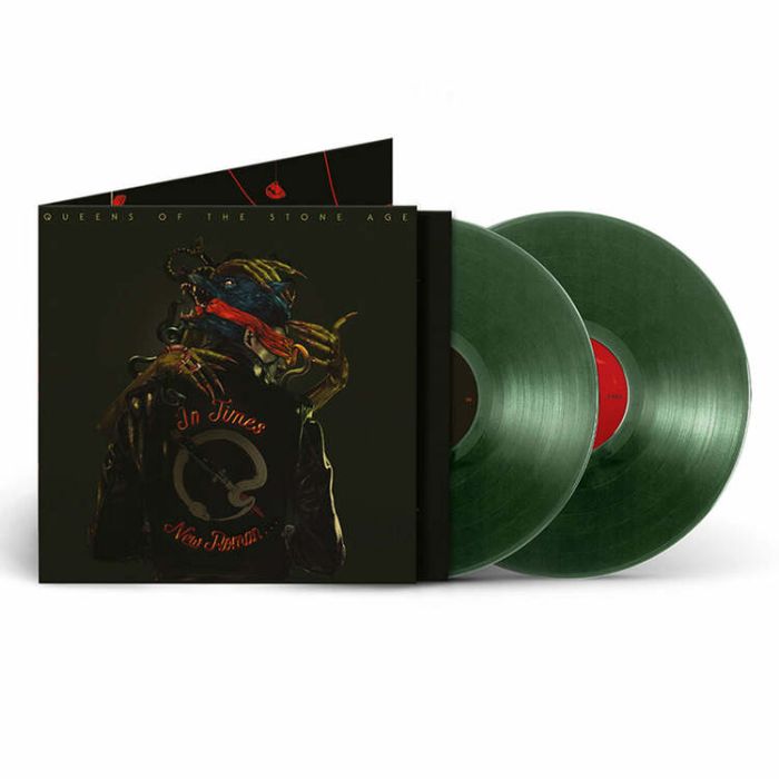QUEENS OF THE STONE AGE In Times New Roman (GREEN 2xLP)