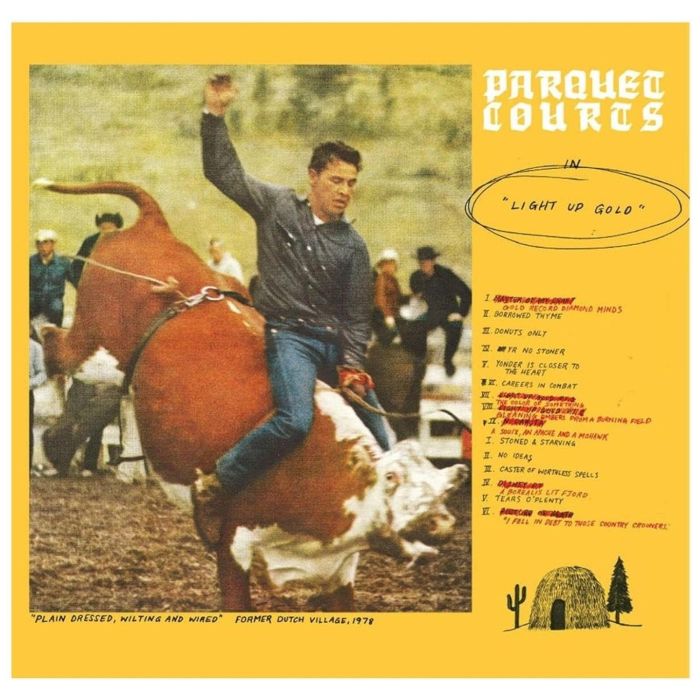 PARQUET COURTS - LIGHT UP GOLD