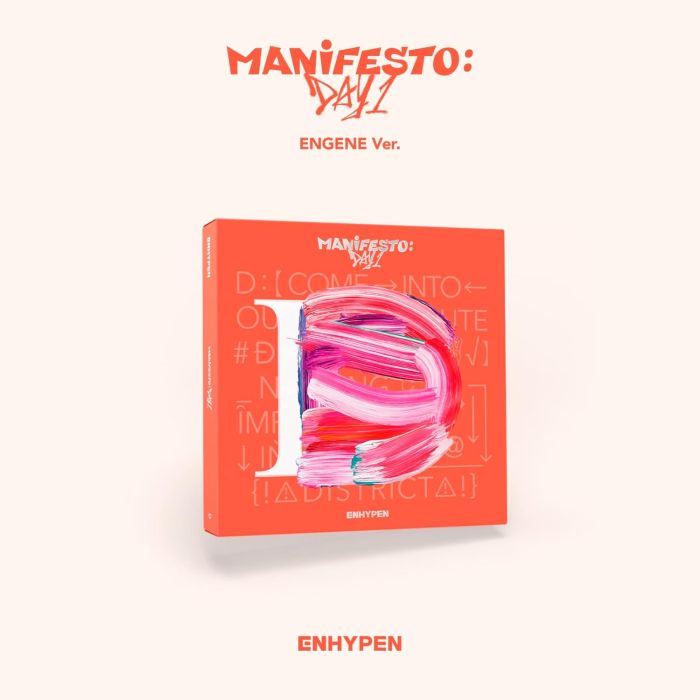 ENHYPEN - MANIFESTO: DAY 1 (D : ENGENE VER.)