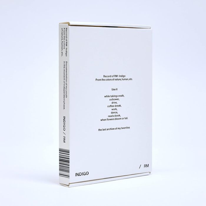 RM (BTS) - INDIGO (BOOK EDITION)