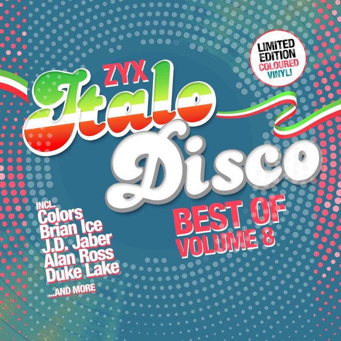 VARIOUS ARTISTS - ZYX ITALO DISCO: BEST OF VOL. 8 (BLUE/PINK MARBLE VINYL)