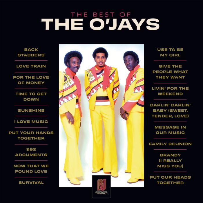 O'JAYS - BEST OF THE O'JAYS