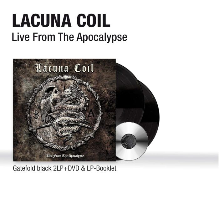 LACUNA COIL - LIVE FROM THE APOCALYPSE (BOOKLET)