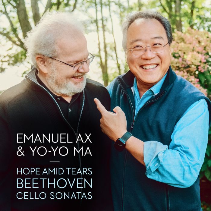MA,YO-YO & EMANUEL AX - HOPE AMID TEARS - BEETHOVEN: CELLO SONATAS