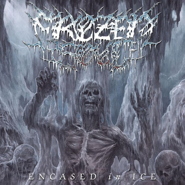 FROZEN SOUL - ENCASED IN ICE - EP (RE-ISSUE 2021/BLACK ICE VINYL/POSTER)