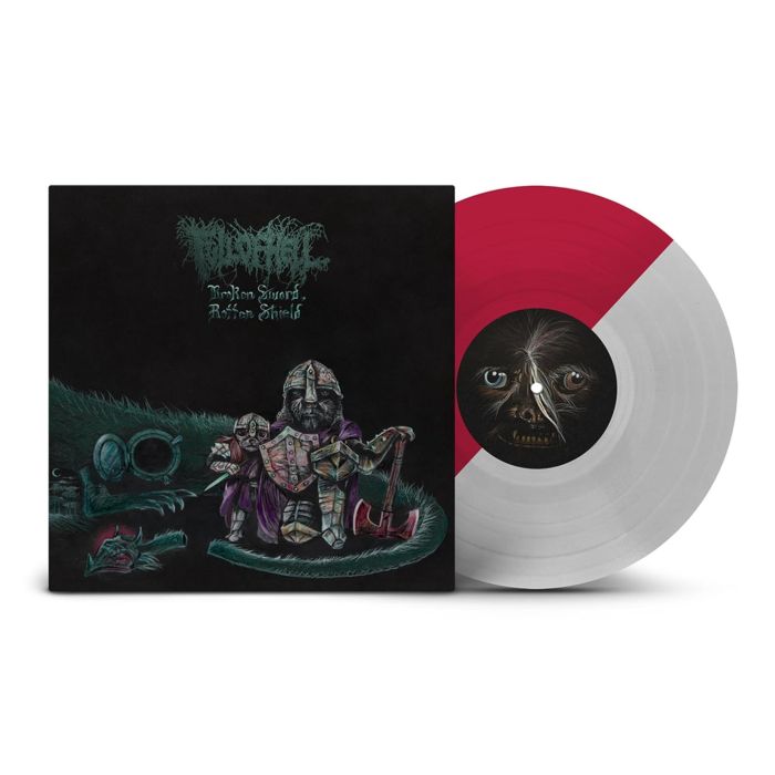 FULL OF HELL - BROKEN SWORD, ROTTEN SHIELD (OXBLOOD/SILVER HALF & HALF VINYL)
