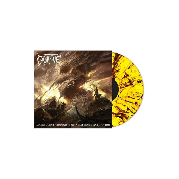 COGNITIVE - MALEVOLENT THOUGHTS OF A HASTENED EXTINCTION (CANARY YELLOW/BLACK