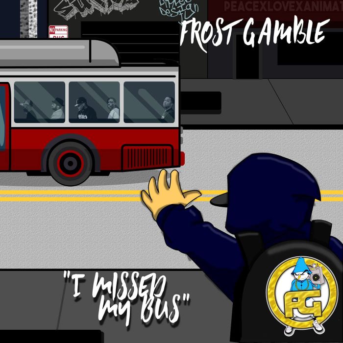 FROST GAMBLE - I MISSED MY BUS (GREY SPLATTER VINYL)