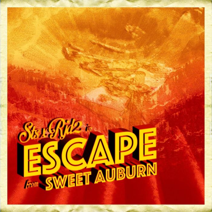 STS X RJD2 - ESCAPE FROM SWEET AUBURN (GOLD VINYL)