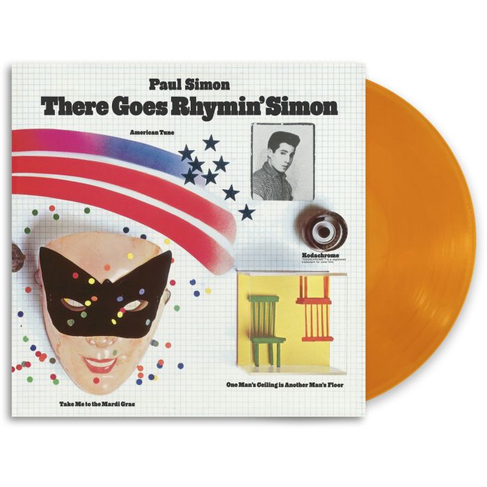 PAUL SIMON - THERE GOES RHYMIN' SIMON (OPAQUE ORANGE VINYL/50TH ANNIVERSARY) (