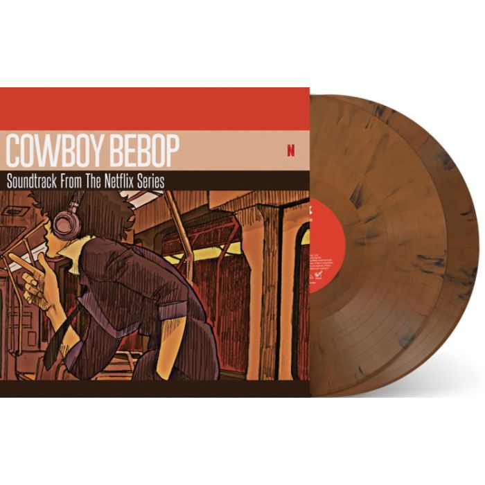 SEATBELTS Cowboy Bebop (BROWN MARBLE 2xLP) OST FROM NETFLIX SERIES